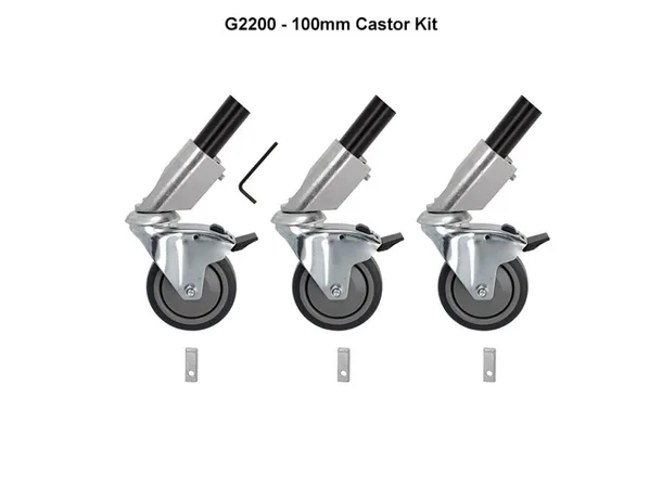Doughty T50502 CASTOR KIT (Followspot, Studio 2000,3500,5000) 