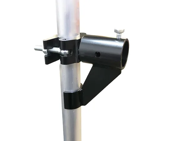 Doughty T5732701 PRE DRILLED SCAFF TUBE 1.0m (Black Anodise) 