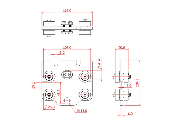 Doughty T63755 MASTER RUNNER 