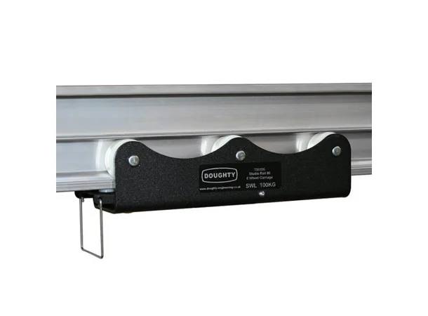 Doughty T85195 STUDIO RAIL 80 6 WHEEL CARRIAGE (BRAKE) 