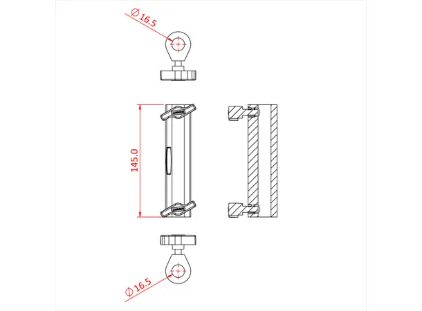Doughty G1002 SOCKET ADAPTOR (29mm x 16mm) 