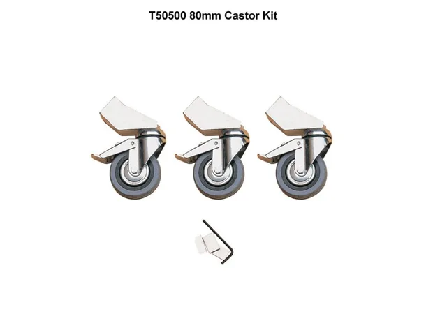 Doughty G2201 4" CASTOR KIT CINE COMBO STANDS 