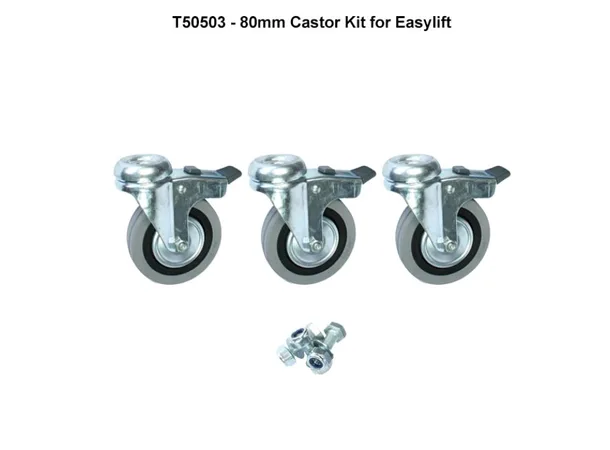 Doughty G2201 4" CASTOR KIT CINE COMBO STANDS 