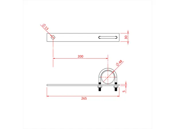 Doughty T33600 EXTENSION PLATE 