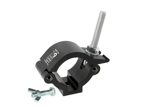Doughty T57411 MAMMOTH HOOK CLAMP (Black) (M10 x 35 bolt & wingnut) 