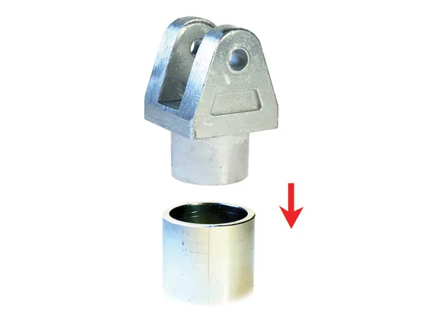 Doughty T58745 ROUND SHANK FOOT CASTING 47.0mm 