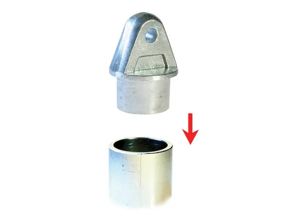 Doughty T58751 ROUND SHANK PIVOT PLUG 44.0mm 