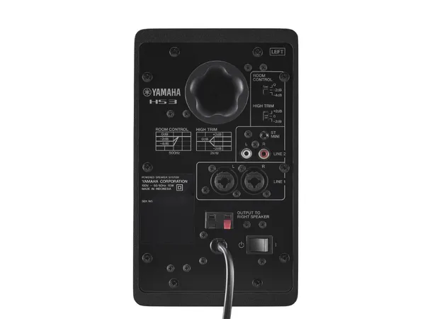 Yamaha HS3, Pair 3.5" cone / 0.75" dome 