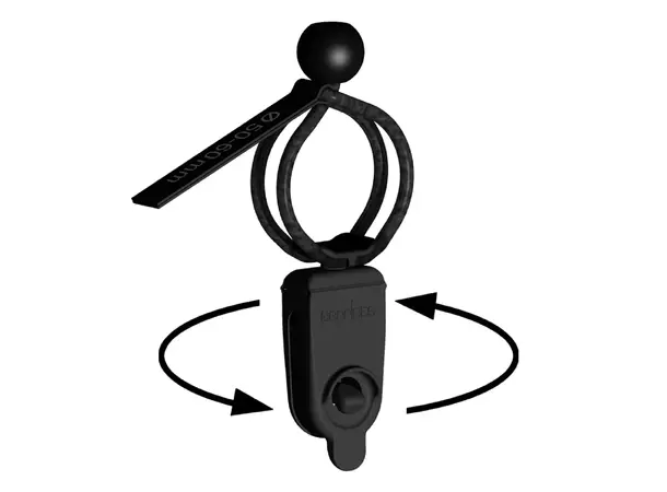 Gerriets G-QUICK 2.0 Ø 50-60 mm, Black 