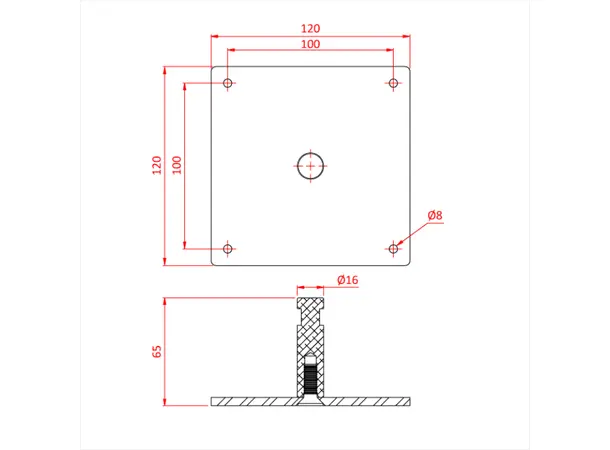 Doughty G1405 BABY PIN WALL PLATE 