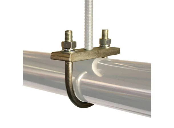 Doughty T33400 48mm "U" BOLT & M10 THREADED PLATE 