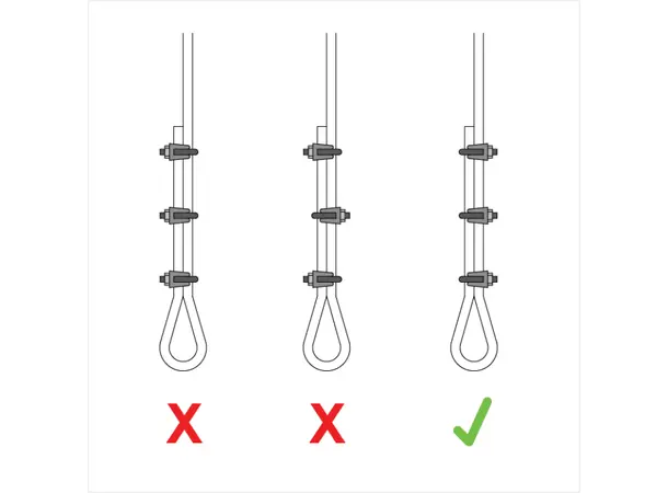 Doughty T38200 CABLE GRIP 6mm - 7mm 