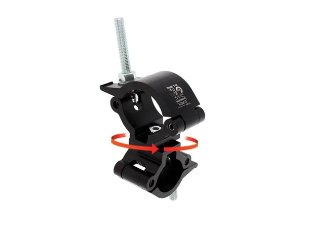 Doughty T57426 MAMMOTH CLAMP SWIVEL COUPLER 63mm - 51mm (Black) 