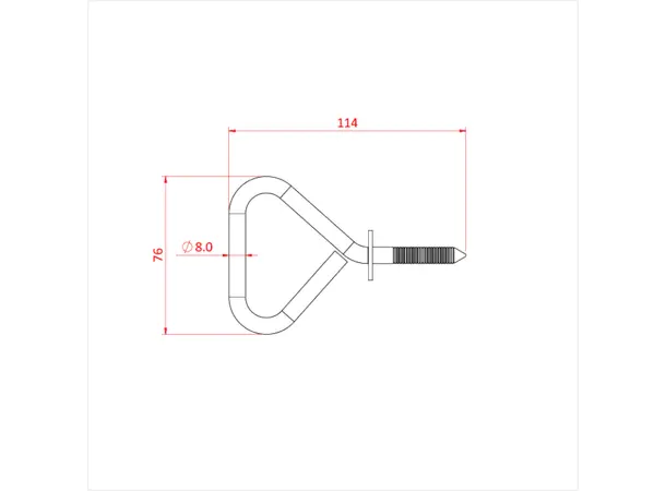 Doughty T60900 STAGE SCREW 