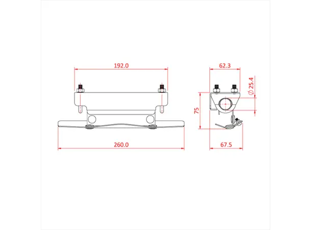 Doughty T63770 LINE SUPPORT 
