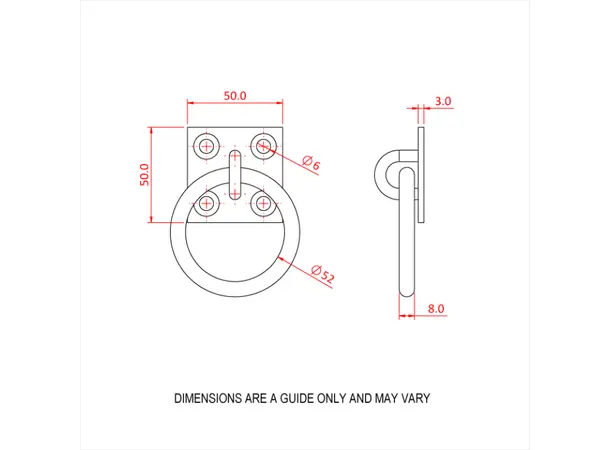 Doughty T64900 RING PLATE 