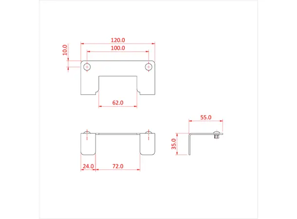 Doughty T77500 EASYDECK MODULE JOINT CLIP 