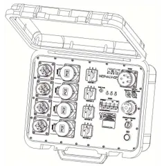SRS MCP4-DV-CEE.SX Hoist Control - CASED CEE32A/5 in, 1xSX19F
