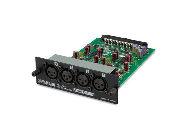 Yamaha MY4-AD 4-channel line-level analog input card 