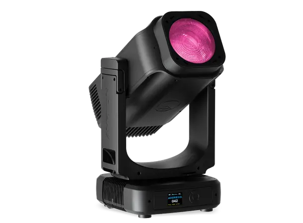 Ayrton VELOCE Wash TC, CRI=97,2 ,TLCI=98 39 Kg, 4 - 57 ° Zoom, 20' Lumen, WHITE 