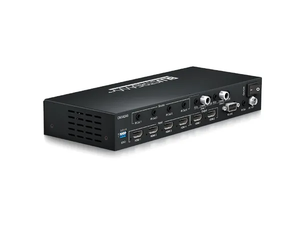 Blustream CMX42CS 4x2 Matrix Switch HDMI Audio Breakout, HDCP 2.2 