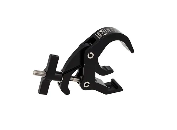 Doughty LIGHTWEIGHT QT CLAMP, Black STAINLESS STEEL FIXINGS 