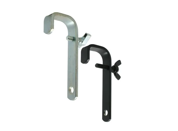 Doughty T2010701 HOOK CLAMP 50mm Straight back (Black) 