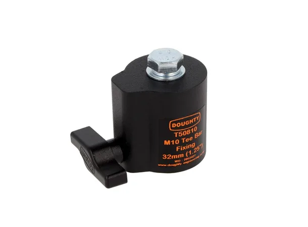 Doughty T50814 M10 BOLT FIXING FOR TEE BAR (To suit 35mm tube) 