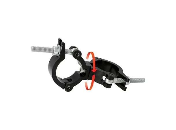 Doughty T57423 SLIMLINE MAMMOTH CLAMP SWIVEL COUPLER (Black) 