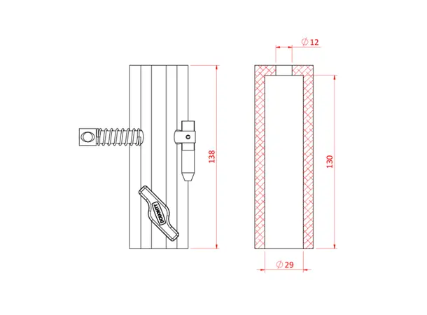 Doughty T74801 TV QUICK RECEIVER (Black) 