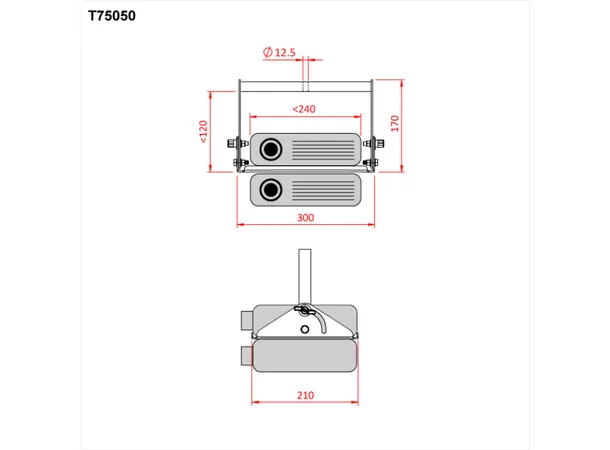 Doughty T75055 PROJECTOR CRADLE 