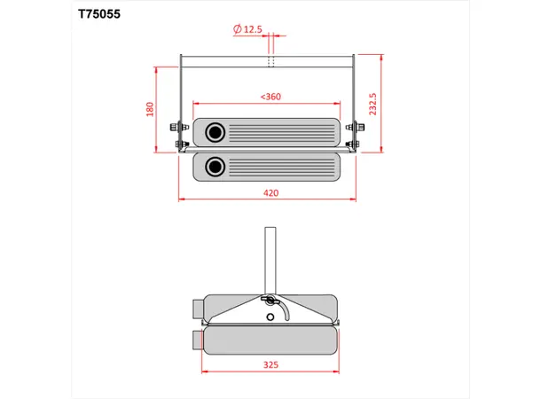 Doughty T75055 PROJECTOR CRADLE 
