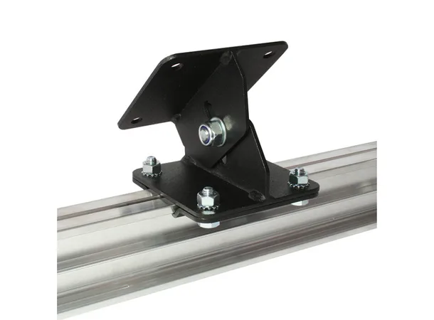 Doughty T85165 STUDIO RAIL 80 ADJUSTABLE ANGLE BRACKET supplied with rail clamps 