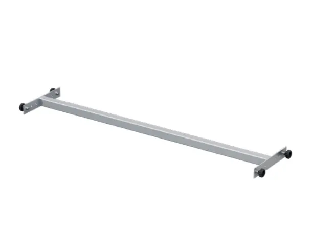 Rectangular tube for connecting to racks Length 163,5 cm 