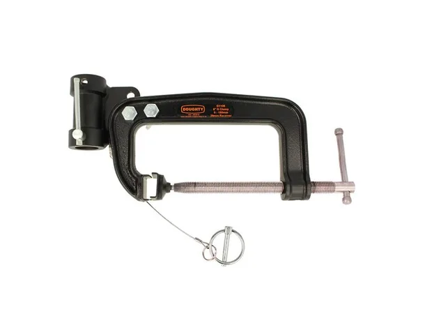 Doughty G1108 G CLAMP 200mm WITH DUAL POSITION 29mm RECEIVER 
