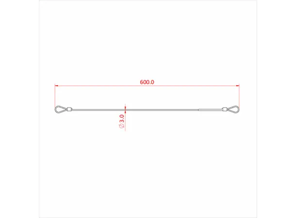 Doughty IP28490 GP BOND 100KG S/STEEL (3MM X 600MM LONG) 
