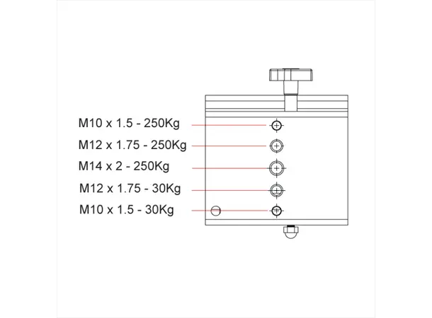 Doughty T28875 HEAVY DUTY MARQUEE CLAMP 