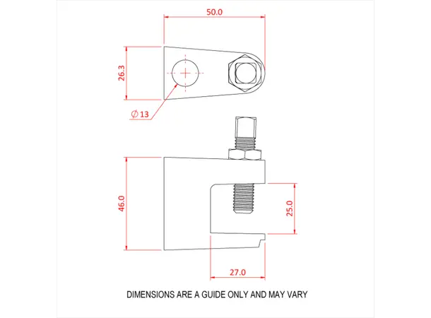 Doughty T29700 LINDAPTOR FLANGE CLAMP 