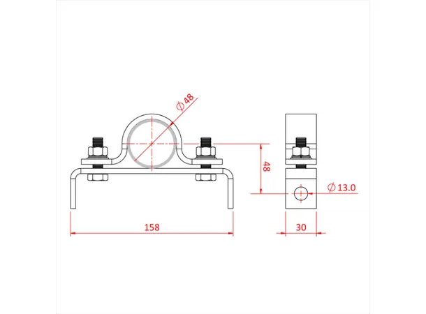 Doughty T30300 STUD HANGER 
