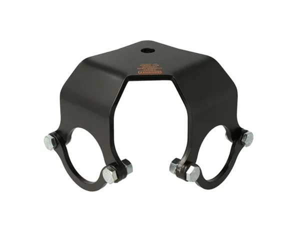 Doughty T30420 DEMOUNTABLE GRID HANGER CORNER (Black) 