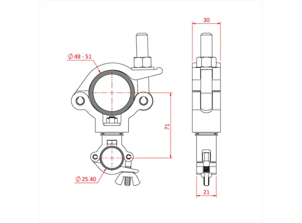 Doughty T63785 SWING ARM BOOM FOR SIXTRACK 