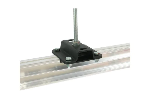 Doughty T84119 STUDIO RAIL 25MM CEILING BRACKET (without rail clamps) 