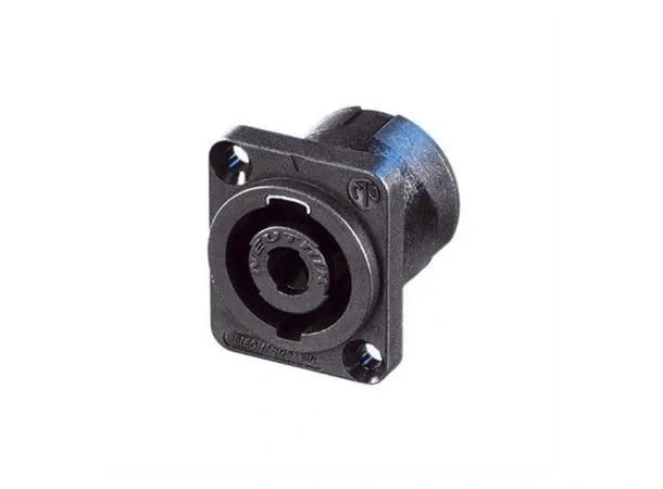 Neutrik SP4 Chassis  D-size 4P Han D-type Flat tabs 