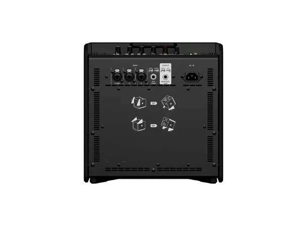 Yamaha STAGEPAS 200BT, Portable PA 180 W power amp/5 channel digital mixer 