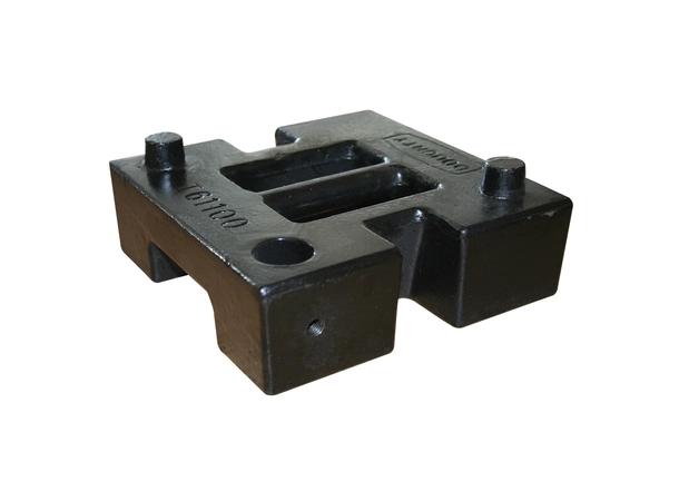 Doughty T61100 Scenelodd 12,6 kg M/29mm spigotfeste, 205x205x65mm 