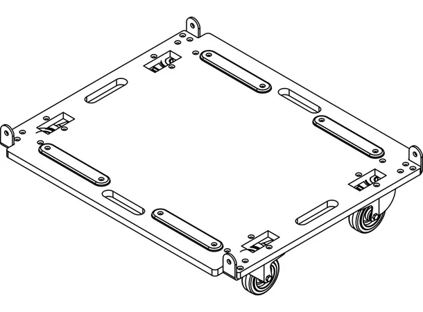 CODA Audio DOT-TiLOW Transport Dolly for Tilow 