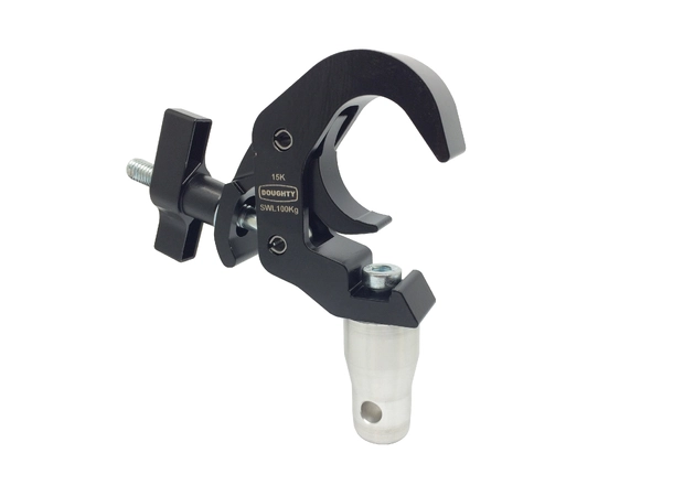 Doughty T45831 MRS Quick Trigger Slimline clamp basic black M/ 1/2 Cone 