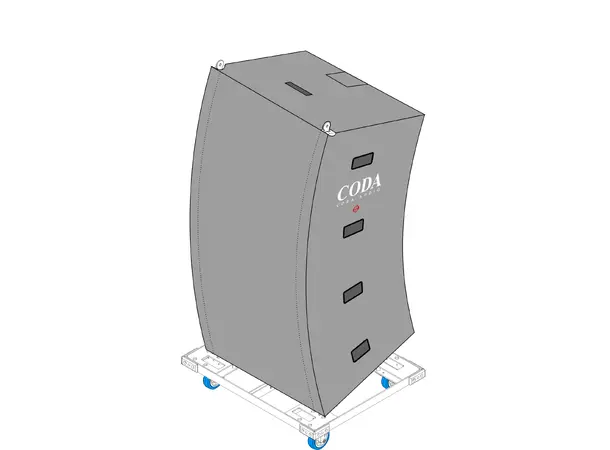 CODA Audio CO AR-4 Protection Cover for 4xAiRAY 