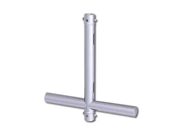 Doughty T45768 MRS Drop arm T stykke gjennomgående 500mm (Black) 