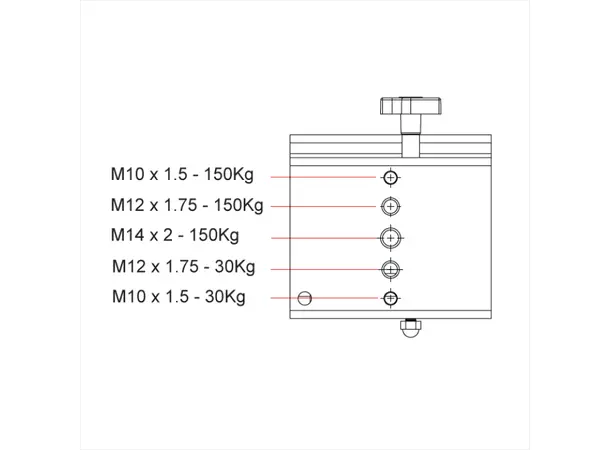 Doughty T28870 Marquee clamp 